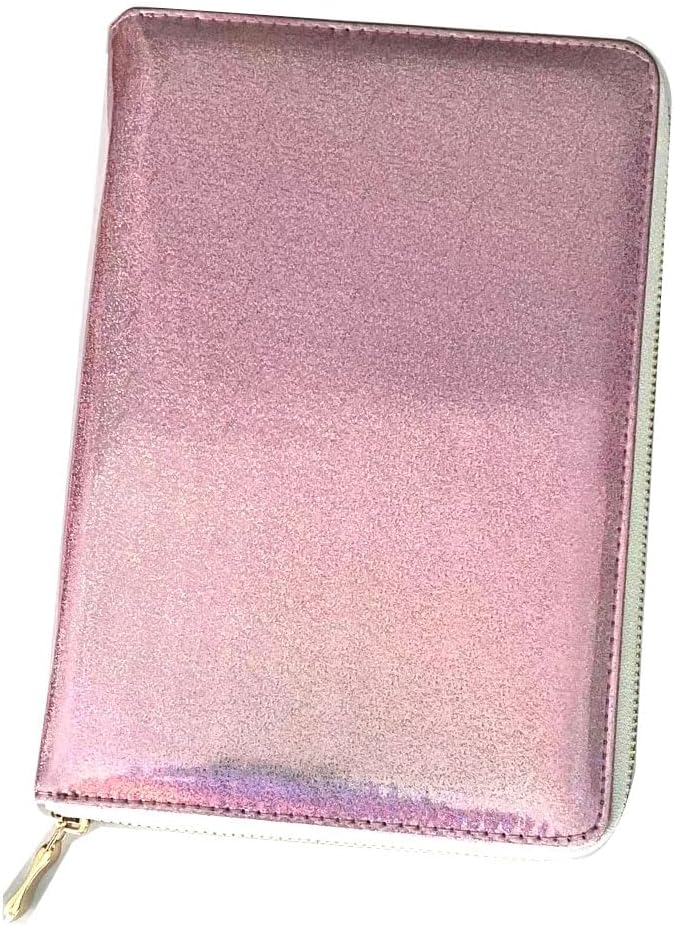Finger Angel 48 Slots Holographic Nail Plates Holder Case Stamping Templates Organizer Retangel Nail Printing Molds Collection Manicure Tool Accessorie-6x12Cm Template Pink Color Case
