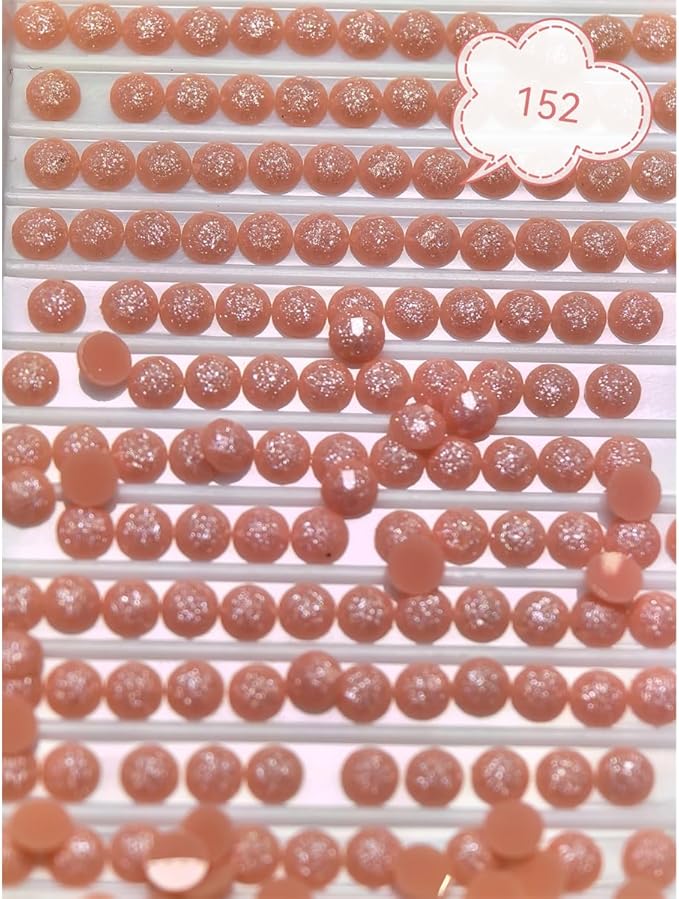 156000PCS Fairy Beads for Diamond Painting, Diamond Painting Accessories, 78 Colors Round Drills for Crafts, Bead Art or Nails Art, 2.8MM