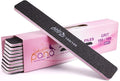 10PCS Jumbo Size PANA Professional Double Sided Nail Files - Black, 100/100 Grit - Emery Board Nail Buffering File Manicure Pedicure Nail Polisher Washable