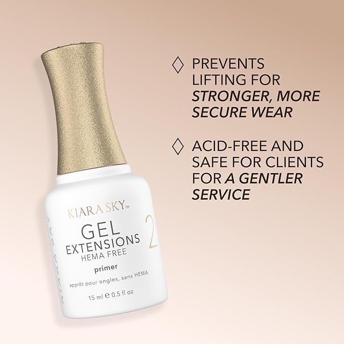 KIARA SKY Gel Extension Essentials Hema-Free Step #2 Primer 0.5 oz