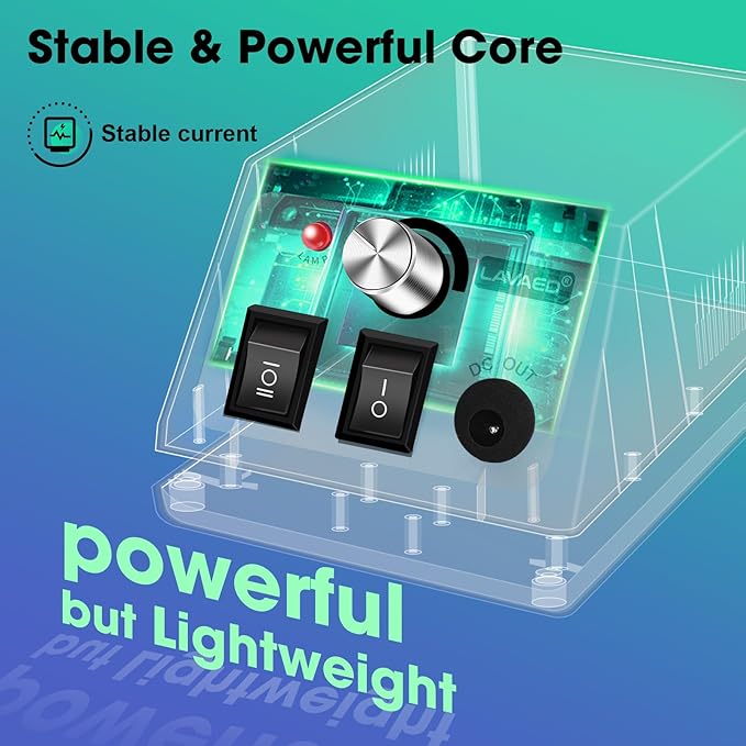 LAVAED Professional Nail Drill 35000RMP Electric Nail File Nail Filer Electric E Filer for Nails, Nails Drill Kit with Nail Drill Bits and Sanding Bands and for Acrylic Nail Gel Nail Manicure Pedicure