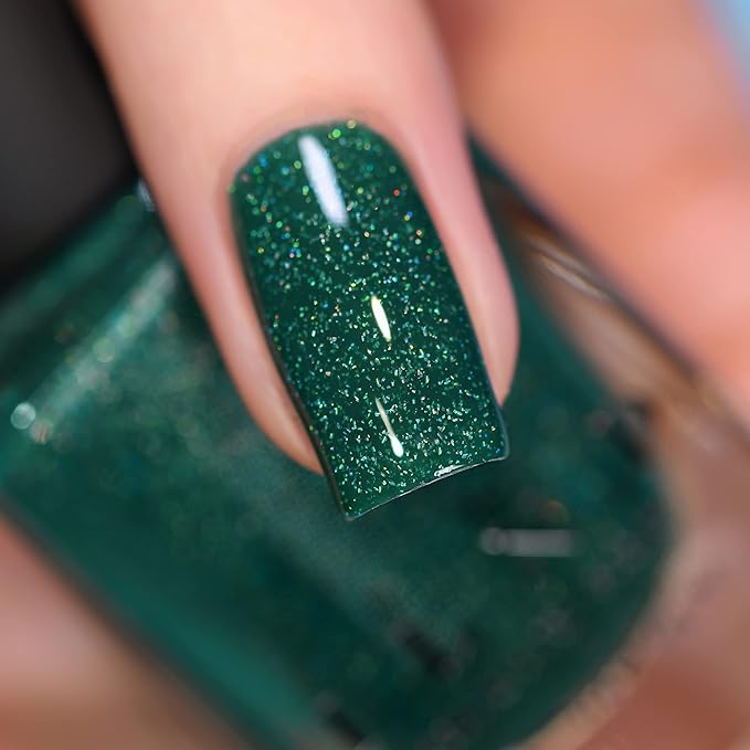 ILNP Private Island - Tropical Green Holographic Nail Polish