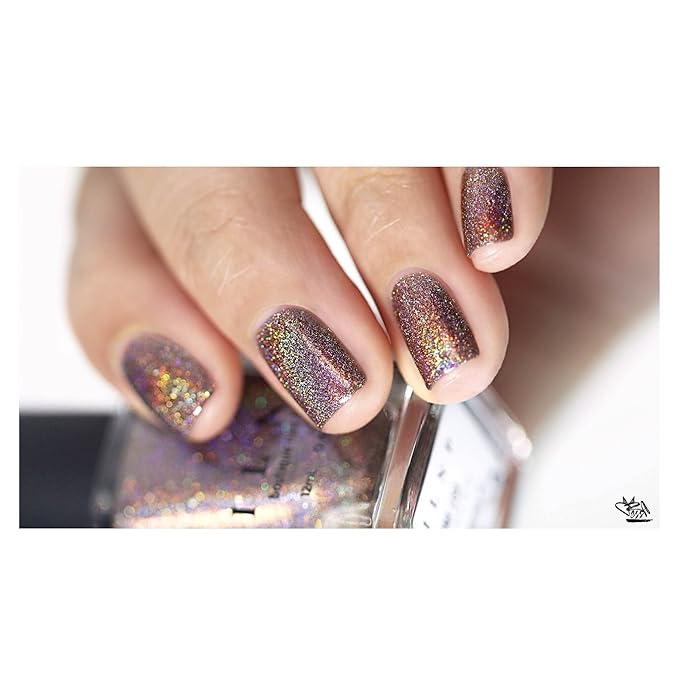 ILNP Mona Lisa - Mocha Brown Ultra Holographic Nail Polish