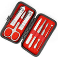 Easter Basket Stuffers Nail Clippers Manicure Kit for Men Pedicure Tools Personal Care Metal Fingernail Cutter Manicure Set Professional Grooming Kit 8 in 1 Nail Tools Silver