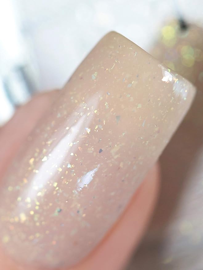 ILNP Poised - Cream Shimmer Sheer Jelly Nail Polish