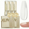 Xeijayi Clear Builder Gel for Nails 15ml – Soak-Off UV/LED – Strengthening “Builder in a Bottle” – Nail Extension & Overlay – Self-Leveling, Quick Cure, Chip-Resistant, Professional Gel (3, 15 ml)