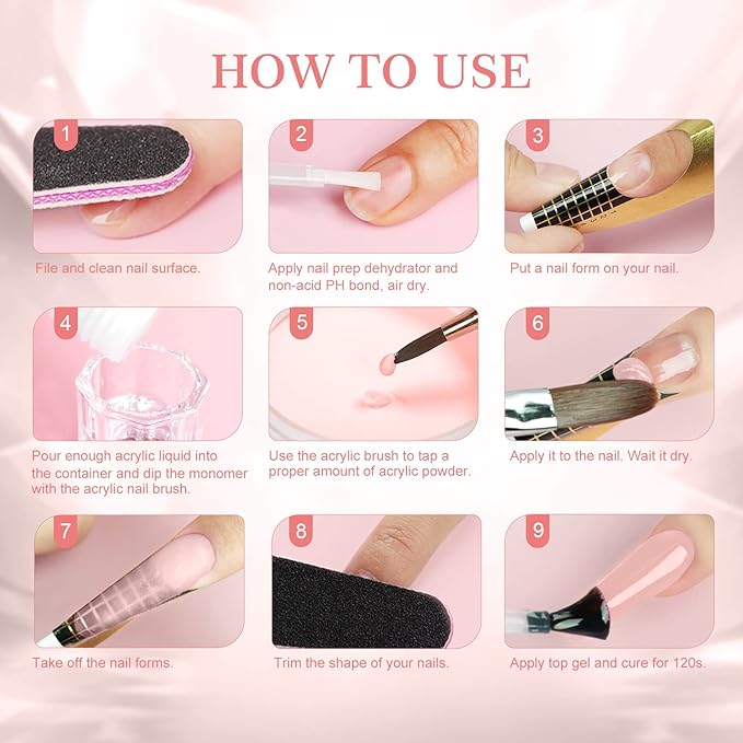 SAVILAND Nudes Acrylic Nail Powder ：5.29OZ Large Capacity Acrylic Powder for Salon Effect Acrylic Extension 3D Nail Carving French Manicure Long-Lasting No Nail Lamp Needed