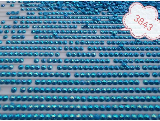 40000PCS AB Beads for Diamond Painting, Diamond Painting Accessories, 20 Colors Round Drills Rhinestones for Crafts, Bead Art or Nails Art, 2.8MM