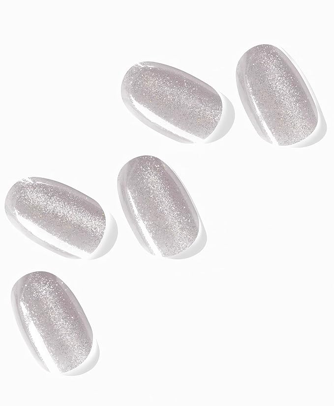 Semi Cured Gel Nail Strips (Chinchilla)