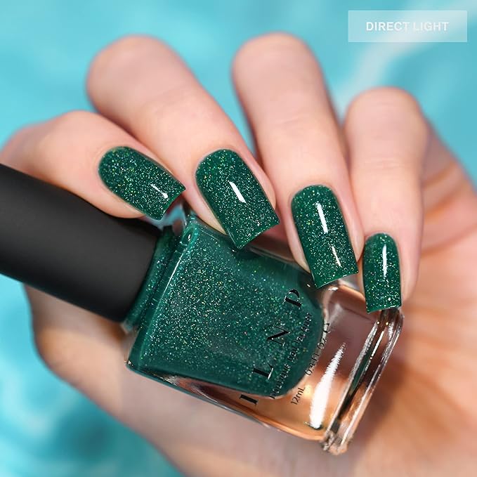 ILNP Private Island - Tropical Green Holographic Nail Polish