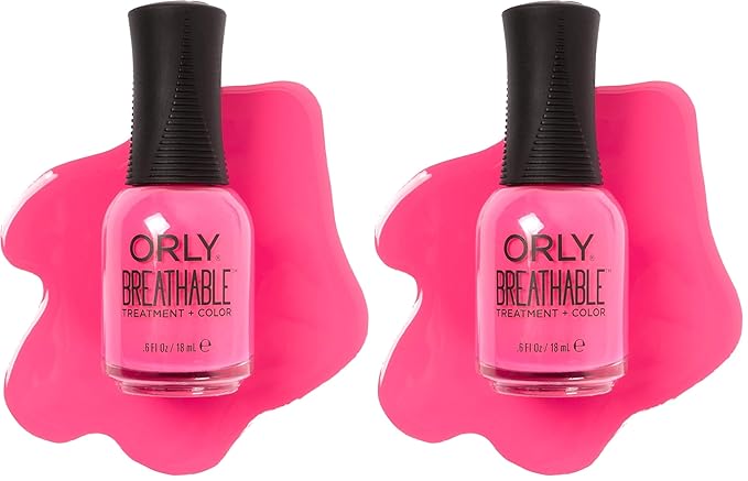 Orly Breathable Nail Color, Pep In Your Step, 0.6 Fluid Ounce (Pack of 2)