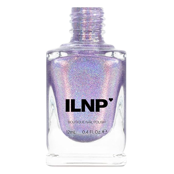ILNP Heat Wave - Soft Purple Holographic Shimmer Nail Polish