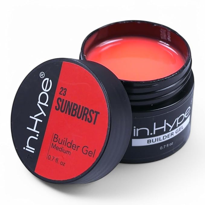 IN.HYPE UV/LED Professional Hard/Builder Gel for Nail Extension/Strengthening/Overlays File Off