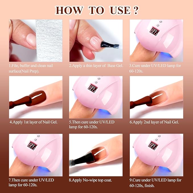MEET ACROSS 12PCS Color Changing Gel Nail Polish Set Glitter Temperature Mood Changing Color Changed Gel Soak Off Nail Art Design Kit Manicure at Home DIY Special Gifts for Women Girls