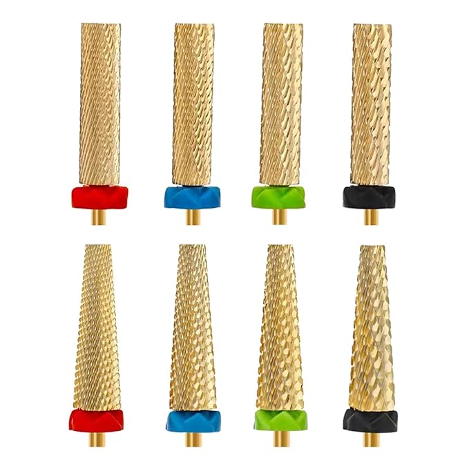 Steel Nail Drill Bit Nail Cuticles Remove Professional Nail Bits For Nail Drill Manicure Pedicure Tools Steel Processing Nails