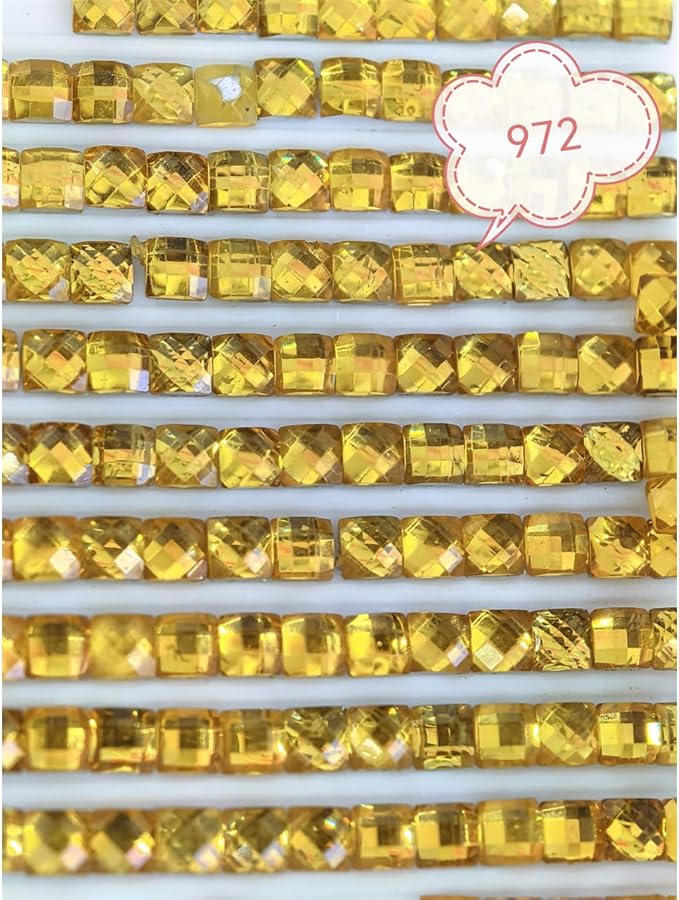 130000PCS Crystal Beads for Diamond Painting, Diamond Painting Accessories, 65 Colors Square Drills Rhinestones for Crafts, Bead Art or Nails Art, 2.5MM