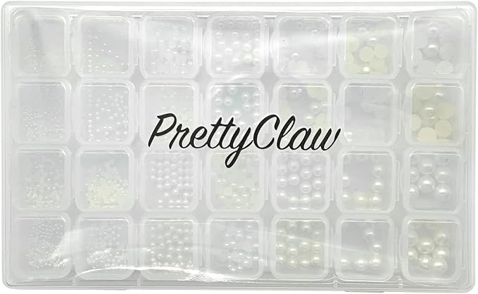 PrettyClaw Nail Art Set 28 Styles Nail Charms (1000+ Pieces) (Set #1)