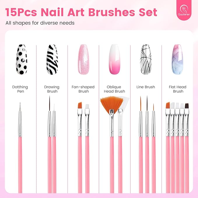 Magnetic Practice Hand for Acrylic Nails Detachable Mannequin Hand Movable Fake Hand for Trainning Manicure Hand with Flexible Fingers, Nail Tips, Brushes, Files and Clipper for Beginners Salon Home