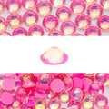 Novani 3000 Pieces Flatback Rhinestones Glass Round Gems F-Pink Crystals for Nail Art DIY Crafts Clothes Shoes,SS6,1.9-2.0mm