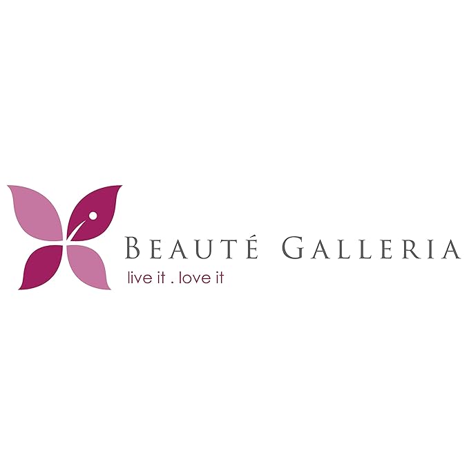 Beaute Galleria 4-Piece UV Gel Nail Art Brush Set - Pro Flat, Carved, Detailer, Round for Fine Line, Detailer, Outline, Striping, Polygel Nails, Gel Sculpting, Nail Tips
