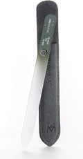 GERMANIKURE Glass Nail File in Suede Sleeve - I'm Aware That I'm Rare - Professional Crystal Nail File for Natural Nails - Ideal Manicure & Pedicure Tool for Smooth, Easy Shaping - Nail Care Gift