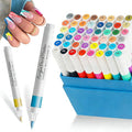 Nail Art Pens Set, 48 Colors Nail Art Markers Polish Pens for Painting Nails, Acrylic Paint Drawing Painting Dotting Markers Pen Quick Drying Nail Art Design Manicure Tools