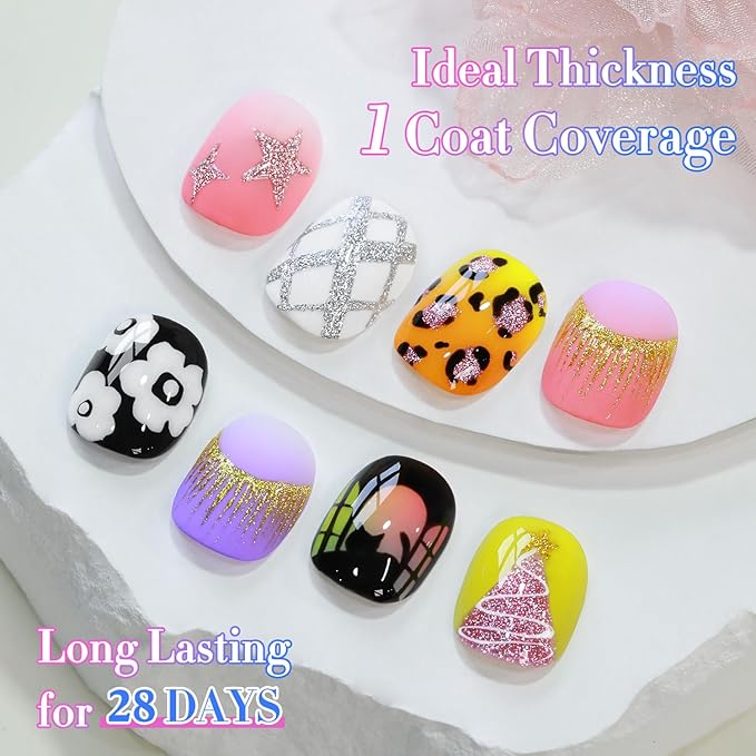 Double Rhythm 15 Ml Metallic Gel Liner Nail Art Gel Bronze Mirror Chrome Painted Drawing Stripper 3D Effect Gel Polish (Glitter Yellow Gold-L1008)