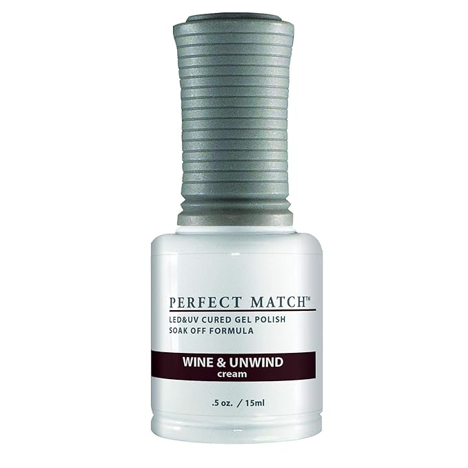 LeChat Perfect Match Gel Polish, Wine & Unwind, 0.5 Fl Oz