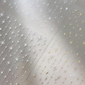 3 Sheets Star Nail Art Stickers 3D Self Adhesive White Silver Gold Nail Stickers Star Nail Decals with Design Glitter Nails Supplies for Women Girls DIY Manicure