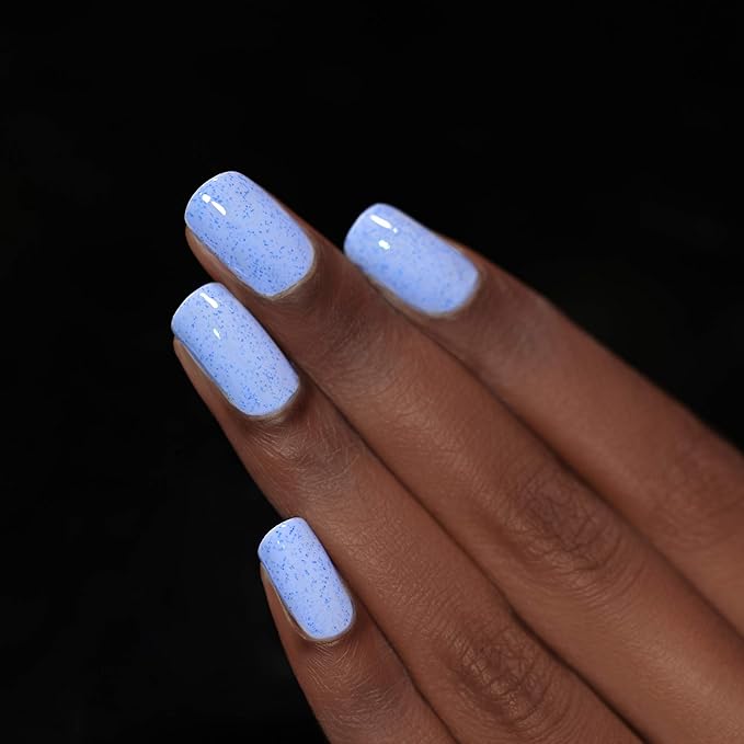 ILNP Bluebird - Perano Blue Speckled Nail Polish