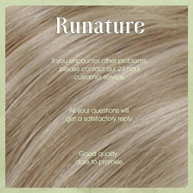 RUNATURE Micro Ring Hair Extensions Blonde Highlight Ash Brown Micro Link Extensions Real Human Hair Blonde Micro Loop Hair Extensions Human Hair 18 Inch 50 Gram