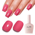 Imtiti 10ml Coral Pink Gel Nail Polish-1pcs Pink Gel Polish for Nail Art Soak off UV Led Salon DIY at Home Gift for Women