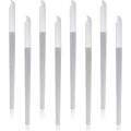 Mudder 8 Packs Diamond Nail File Stainless Steel Double Sided Metal Buffer Fingernail Toenail Manicure Women Men Pedicure Tool for Salon Home, 8 Inch