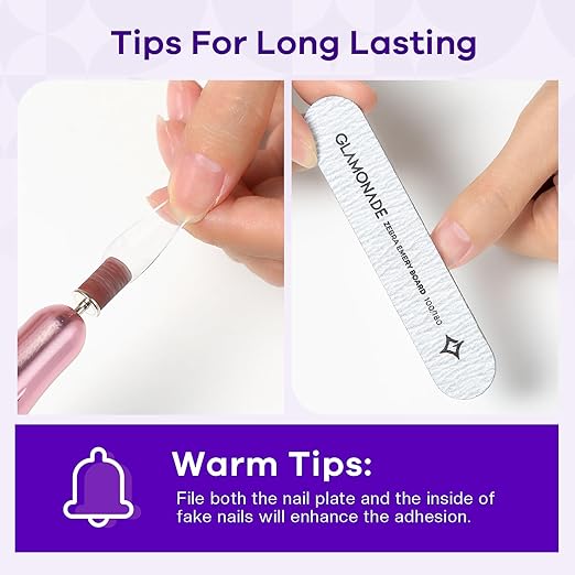 Super Strong Nail Glue: 10ml - Professional Adhesive for Press Ons & Acrylic Nails & Fake Nail Tips Long-Lasting Mess-Free Quick-Dry for DIY Manicure