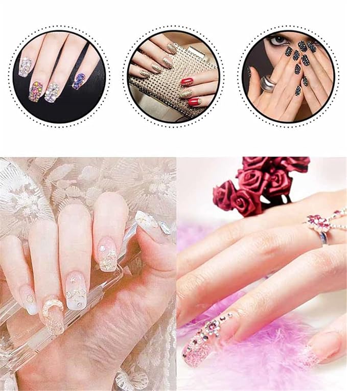 720 Pcs SS30 6mm Flatback Rhinestones for Nails Art Crafts Glitter Round Gems Crystals DIY Clothes Shoes（Purple)
