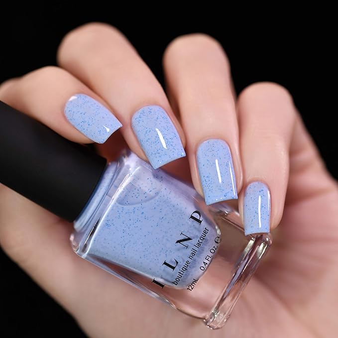 ILNP Bluebird - Perano Blue Speckled Nail Polish