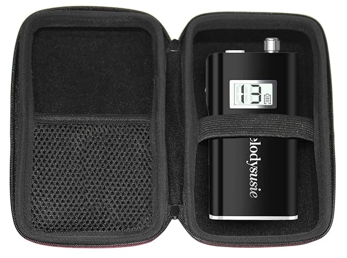 Hard Travel Casling Case for MelodySusie Professional Rechargeable 30000 rpm Nail Drill Portable Electric E File Scamander Acrylic Gel Grinder Tools(Case Only)