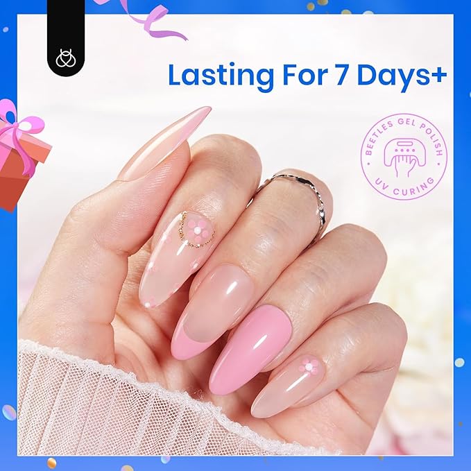 Beetles Peel Off Gel Base Coat: 15ml Peel Off Base Coat for Gel Nail Polish, Soak Off-Free Easy Removal without Damage, Long Lasting for Weak Thin Nails