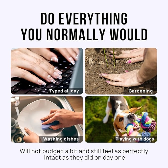 BTArtbox Press On Nails Short - Dark Red Press on Nails, Short Oval Fake Nails with Nail Glue, Fit Perfectly & Natural Reusable Stick on Nails in 16 Sizes Soft Gel Nail Kit, Coffee Bean