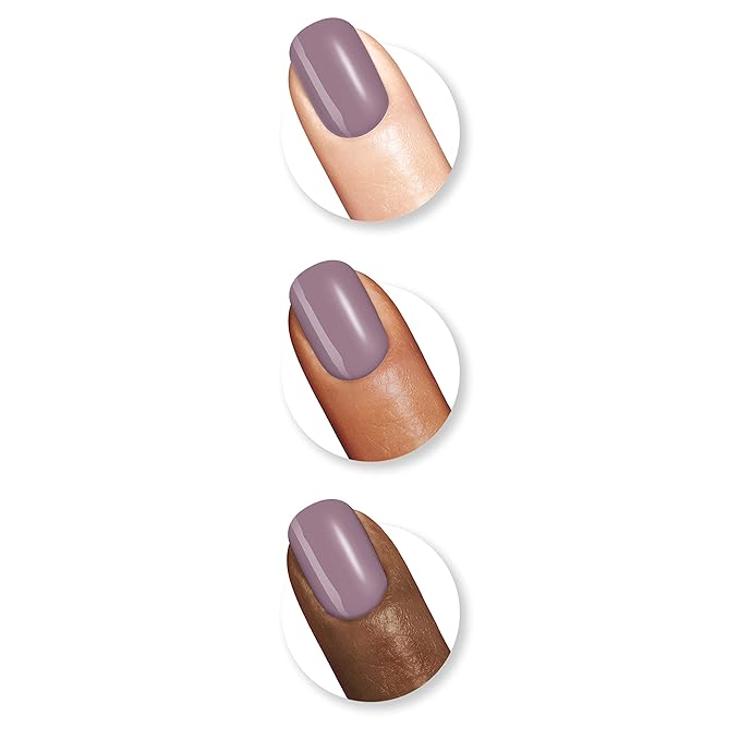 Sally Hansen Miracle Gel™, Street Flair, Long Lasting, Gel-Like Formula, No UV Lamp Needed, Purple Nail Polish