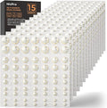 1050 PCS Pearl Stickers Self Adhesive，Nicpro 5 Size Stick On Makeup Pearl Gem Jewels Decor for Face, Body, Nail, Hair, Phone Art Craft Scrapbooking Embellishments, Size 4mm/5mm/6mm/8mm/10mm