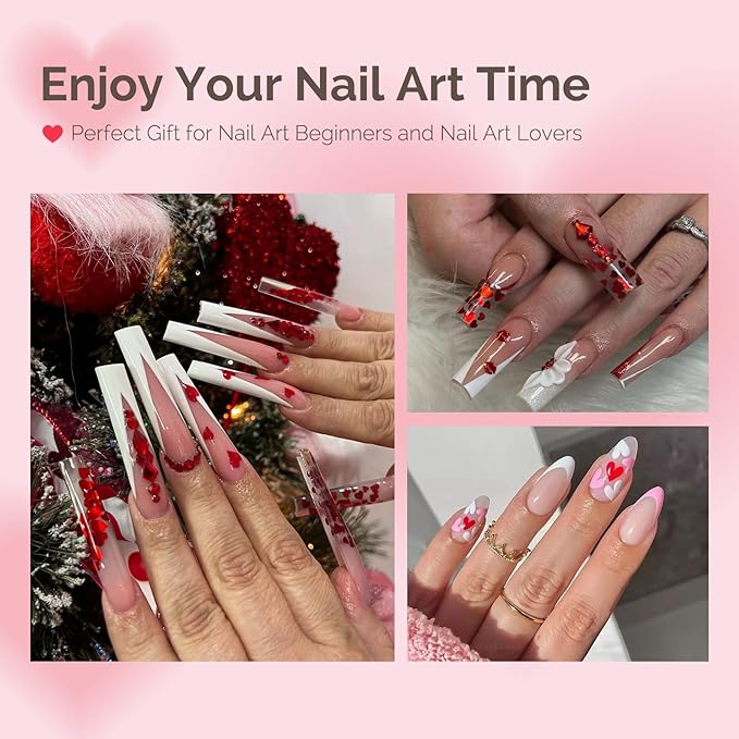 MelodySusie 4Pcs Acrylic Nail Brush Set, Size 8/12/14/16 for Acrylic Powder Nail Extension and 3D Nail Carving for DIY Home Salon