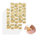 TENOC Press on Nails Sticky Tabs Nail Glue Sticker, Waterproof Gel Glue Stickers Breathable Jelly Double-Sided Adhesive Tapes, 20 Sheets (480pcs)