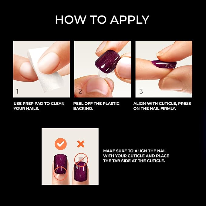 KISS imPRESS No Glue Mani Press On Nails, ColorFX, 'Last Call', Pink, Short Size, Squoval Shape, Includes 30 Nails, Prep Pad, Instructions Sheet, 1 Manicure Stick, 1 Mini File