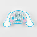 First-Ever 3D Cinnamoroll Coffin Press-On Nails | Luxury Handmade Sanrio Kawaii False Nails with Charms, Gems & 3D Clouds | Full Kit 24pcs for All Ages + Glue & Tabs