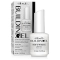 IBD Building Gel, Hard Gel Nail Extension, Soft White - for Nails Extensions, Sculpting, & Overlays, Self-Leveling UV/LED for Strong Nails, 0.5 oz