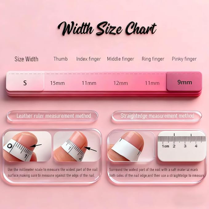 10Pcs Short Duck Press on Nails Handmade Fake Nails with Flame Star Rhinestone Design Multi Layer Gel False Nails Acrylic Duck Nails Press ons Artificial Handmade Stick on Nail for Women (S)