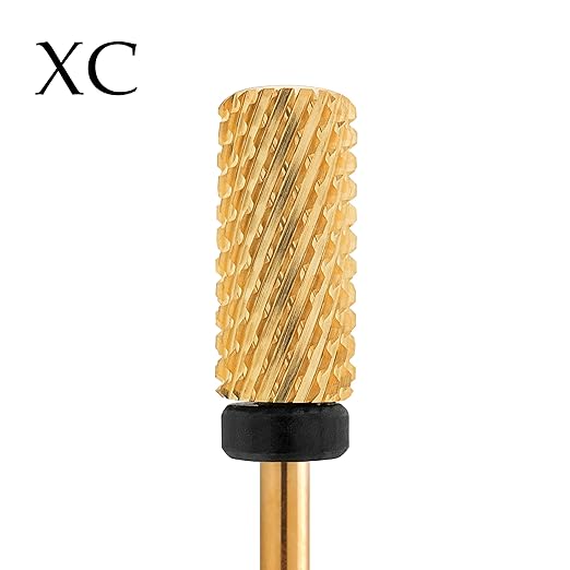 MIRACLE 3/32" Nail Drill Bits Crystal Top Large Barrel Head for Electric Drill Machines ｜ (Extra Coarse)