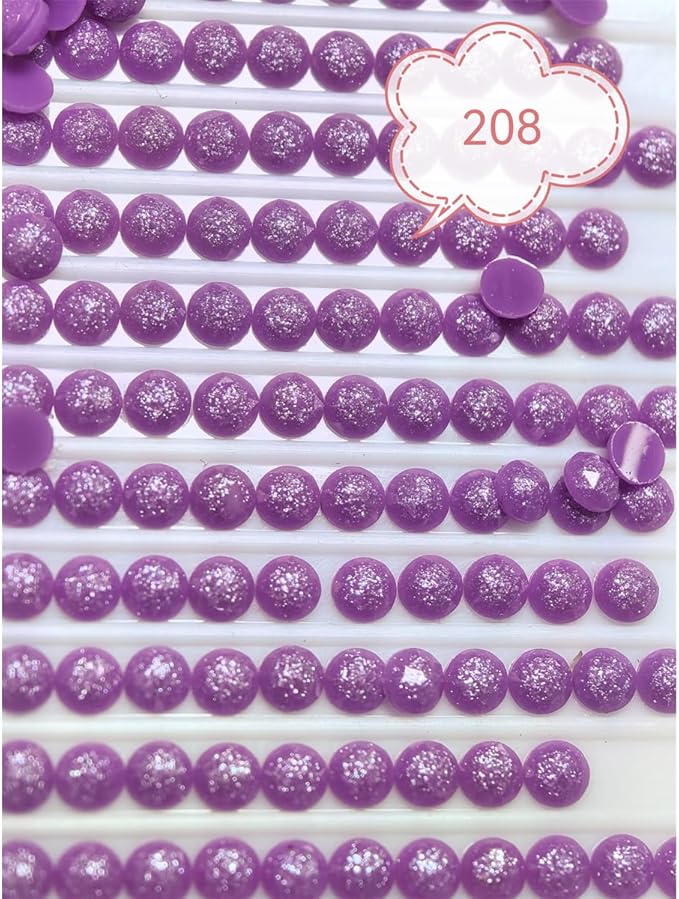 40000PCS Fairy Beads for Diamond Painting, Diamond Painting Accessories, 20 Colors Round Drills for Crafts, Bead Art or Nails Art, 2.8MM