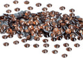 NCB 2880pcs Hotfix Rhinestones Flatback Crystal Rhinestones for Crafts Crafting Clothes Shoes DIY Decorations (Smoked Topaz, SS6 2mm)